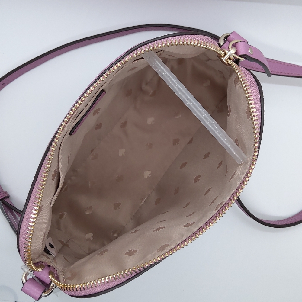 Kate Spade NWT Hanna Pebbled Leather Valerian Crossbody Bag - Picture 6 of 15